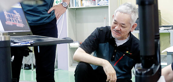 加賀温泉から世界へ。技術力と幅広い取引先からの信用力で、ネイブの検査ゲージを次のステージに導く