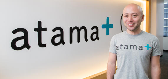 AI先生によって弱点をその場で克服する「atama＋」。教育で社会のど真ん中を変えていく