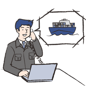 物流サービスの営業職