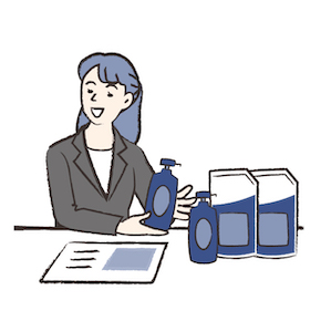 日用品メーカーの営業職