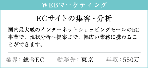 WEBマーケティング